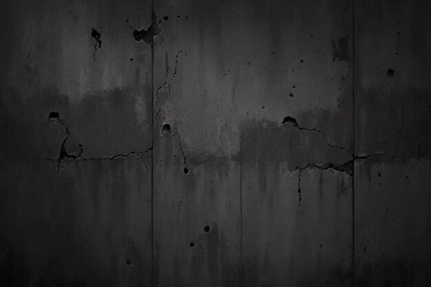 Schwarze Wand Textur rauer Hintergrund dunkler Betonboden oder alter Grunge-Hintergrund mit Schwarz