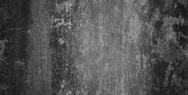 Schwarzer dunkler Grunge-Hintergrund und Textur der schwarzen Betonwand