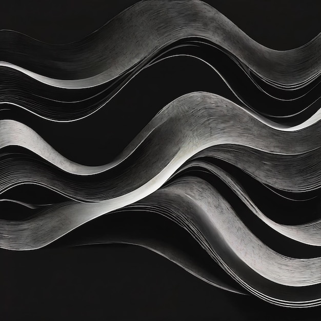 Schwarzer Hintergrund dunkle schwarze Welle Grunge Hintergrund minimal und moderne graue Hintergrundstruktur