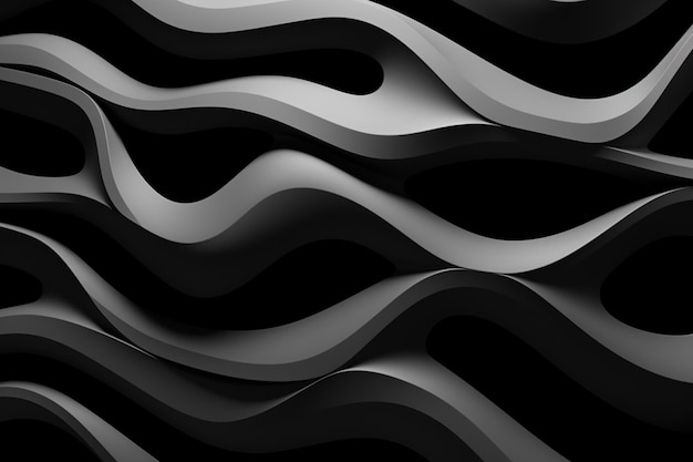 Schwarzer Hintergrund im modernen abstrakten Design