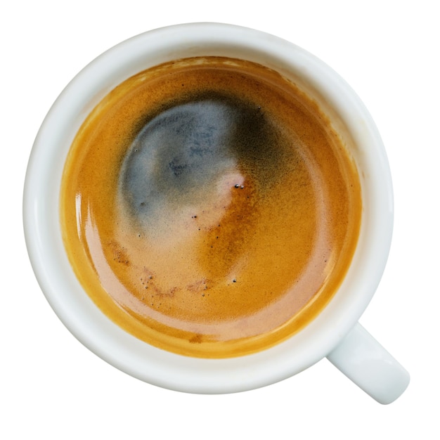 Schwarzer Kaffee-PNG-Aufkleber mit heißem Getränk auf durchsichtigem Hintergrund
