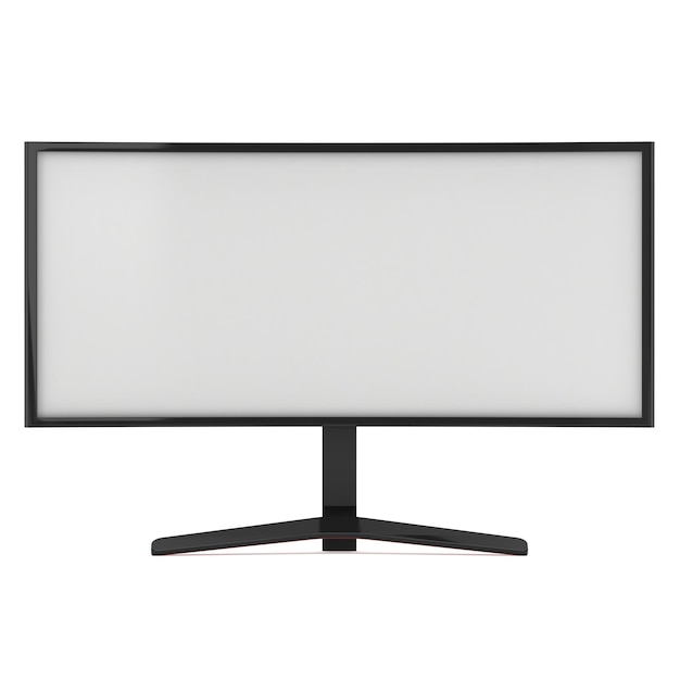 schwarzer LCD-Fernseher