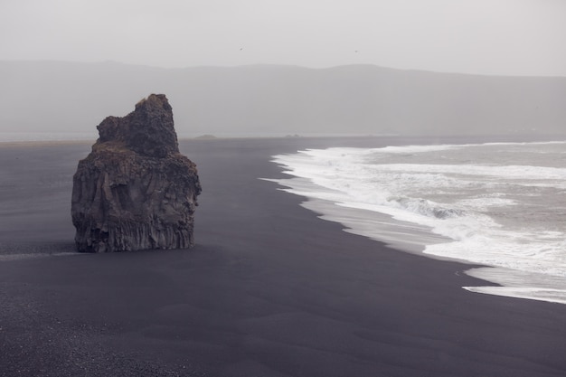 Schwarzer Strand Dyrholaey, Island