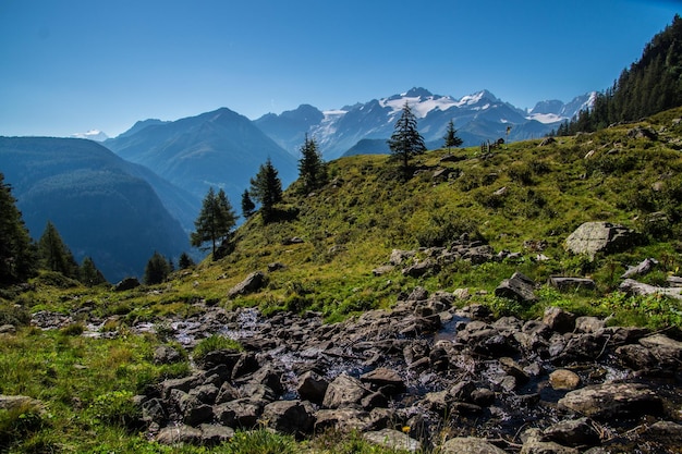 Schweizer Alpenlandschaft