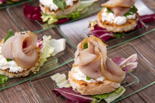 Schwertfisch Canape