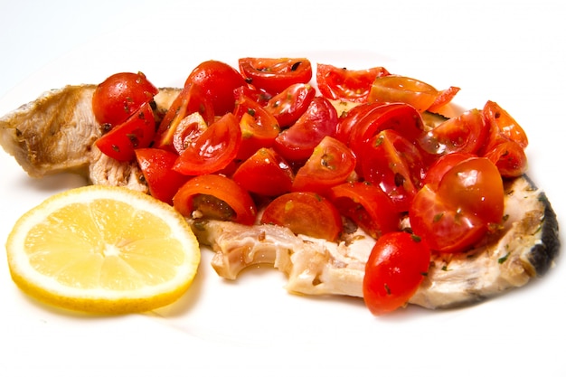 Schwertfisch mit Tomaten