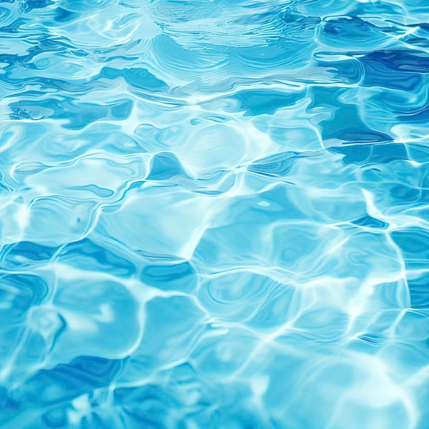 Schwimmbad Blaue Wasseroberfläche Hintergrundtextur