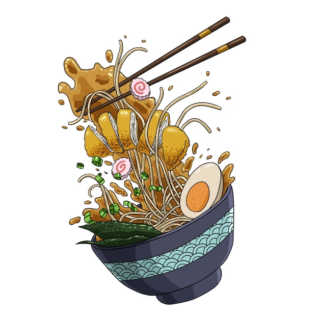 Schwimmende Ramen