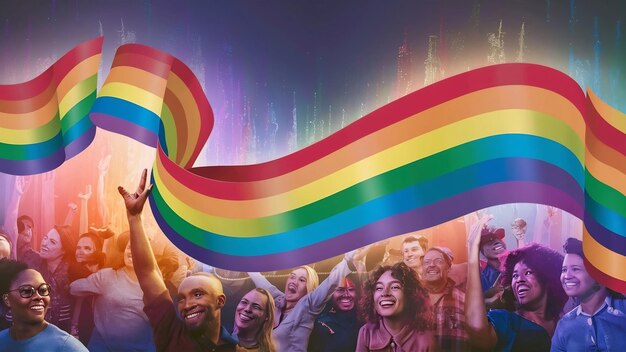 Schwingband in LGBTI-Farben