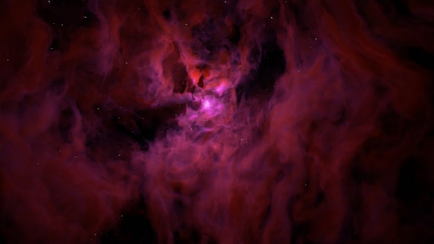 Foto sci fi paisagem cyberpunk estilo 3d render, universo de fantasia e fundo de nuvem de galáxias.