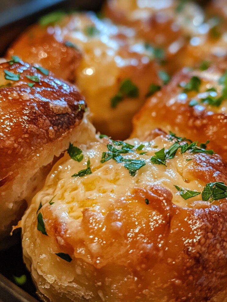 Foto scone bacon queijo em close-up
