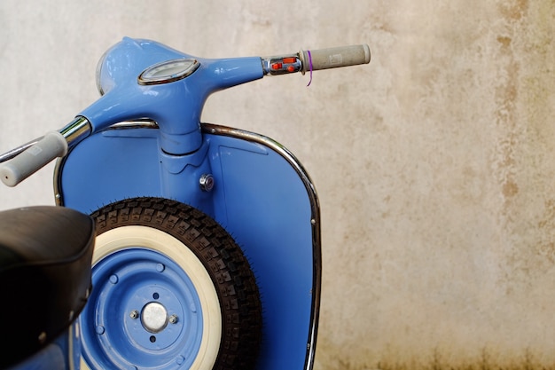 Scooter retro azul