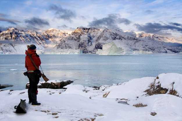 Scoresbysund en el este de Groenlandia