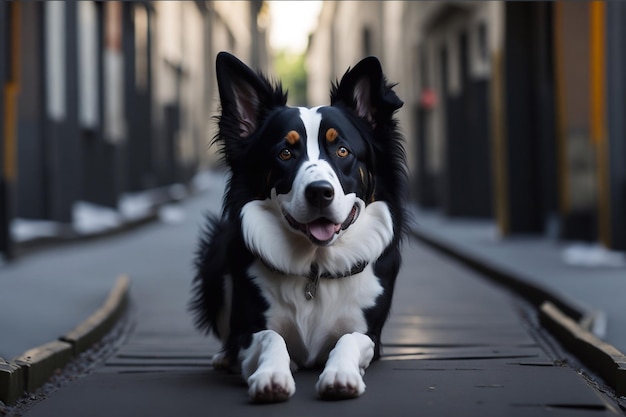 Scotch-Collie-Hund