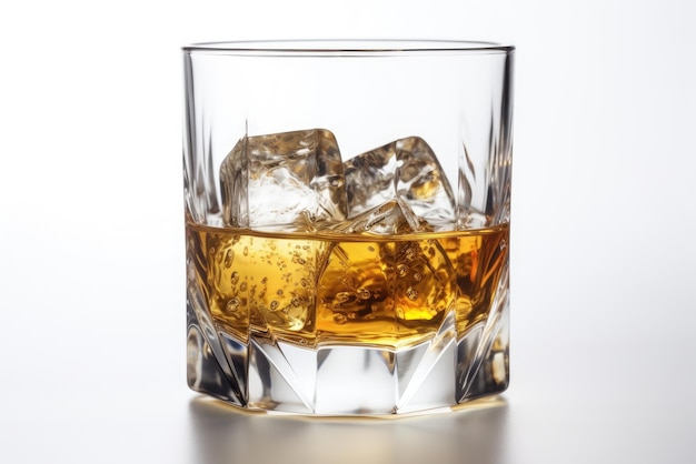 Scotch On White Background Generative AI