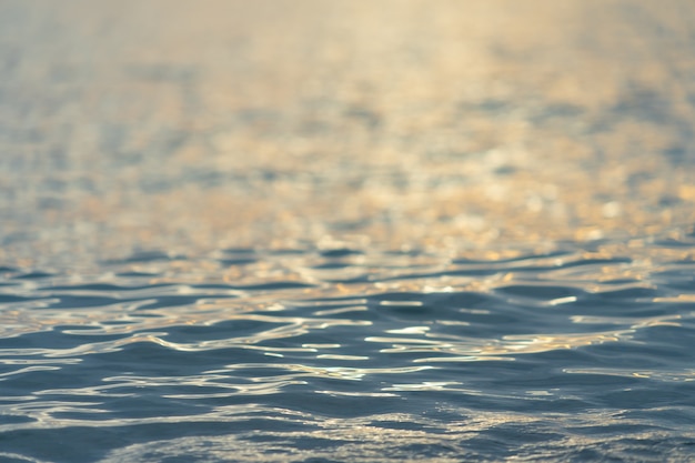 Sea Wave Ozean Wasseroberfläche hautnah mit Low Angle View