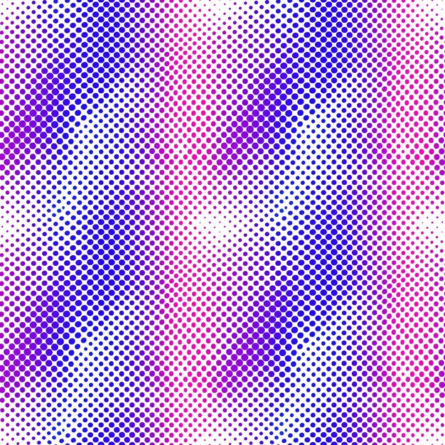 Foto seamless circle halftone pattern design