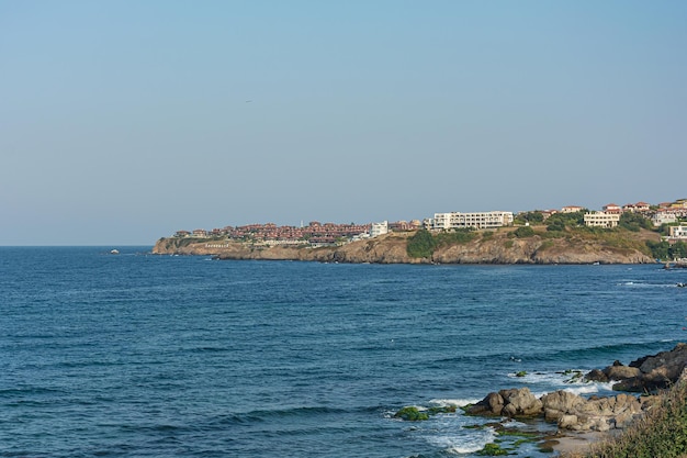 Seascape La costa del mar Negro Sozopol Bulgaria