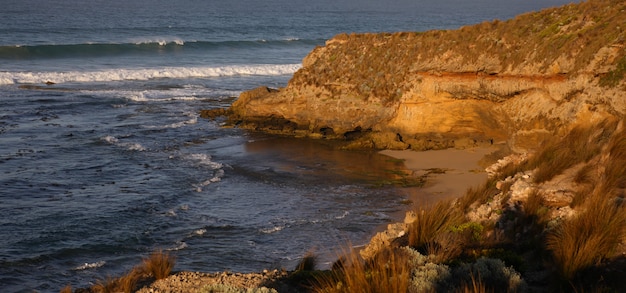 Foto seascape paisagem costeira