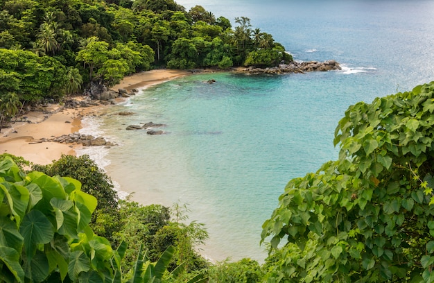 Foto seascape praia natural