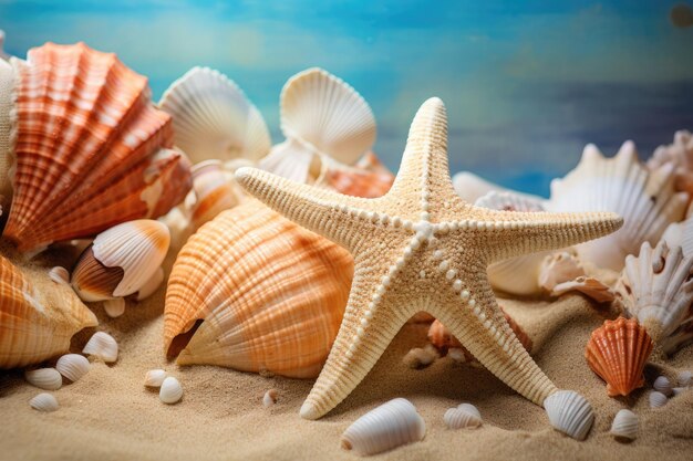 Seashells Starfish Um conto nostálgico de verão