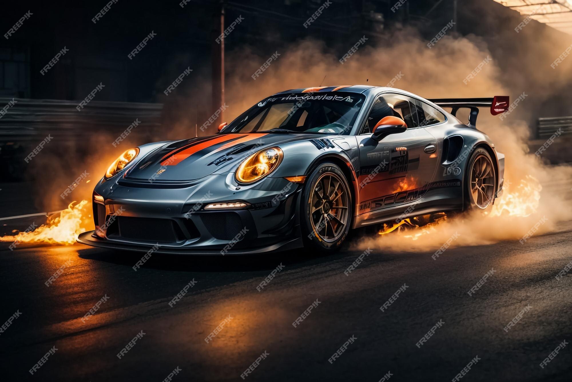 TEMPESTADE DE CHUVA COM O PORSCHE 911 GT3