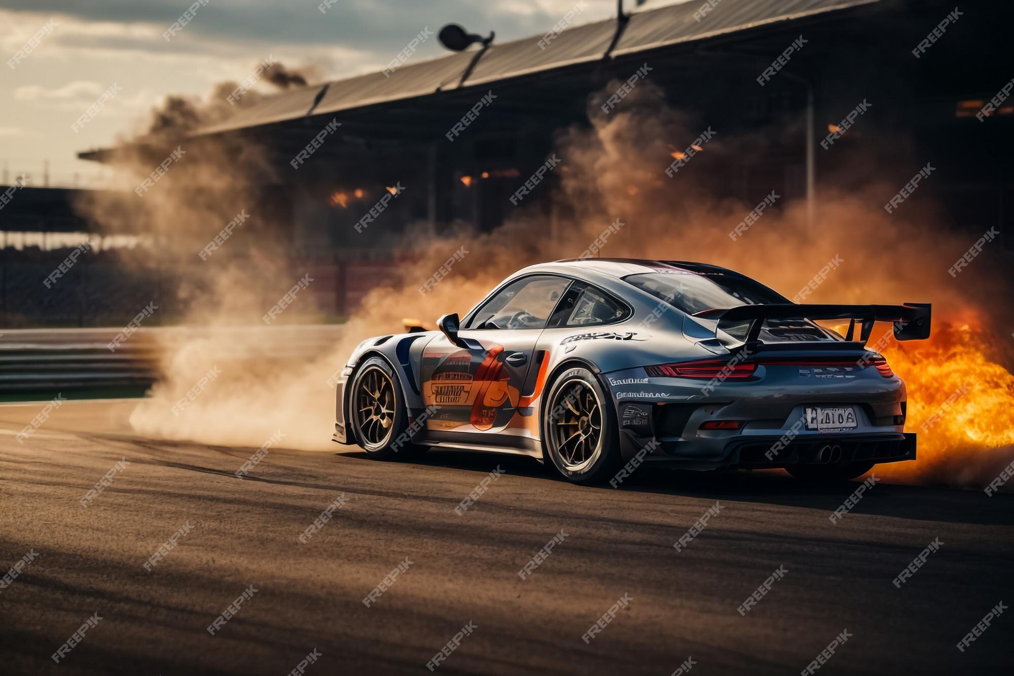 TEMPESTADE DE CHUVA COM O PORSCHE 911 GT3