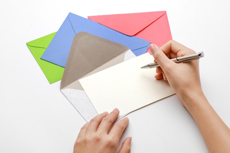 Foto sección baja de una persona sosteniendo papel contra un fondo blanco