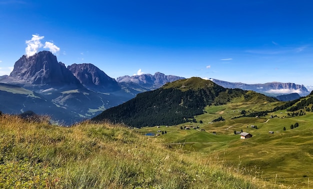 Seceda Itália Pico de verão caminhadas Dolomitas