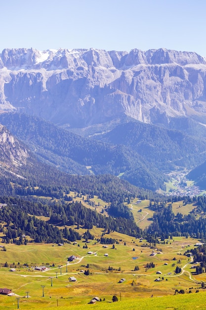 Seceda nas Dolomitas