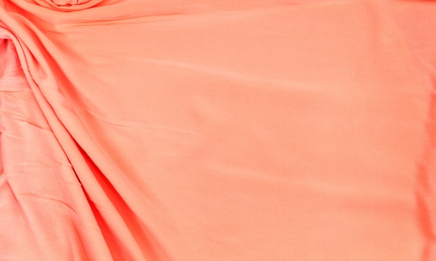 Foto seda doce tecido de cor ou textura de roupas pode usar design e plano de fundo