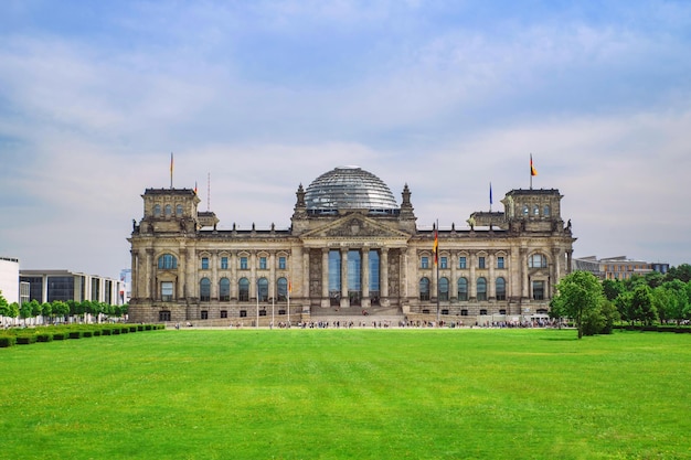 Sede do edifício do Reichstag do Parlamento alemão