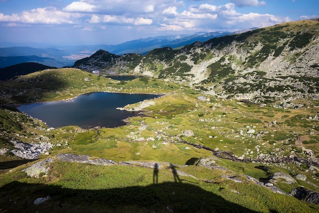 See auf dem Rila-Gebirge