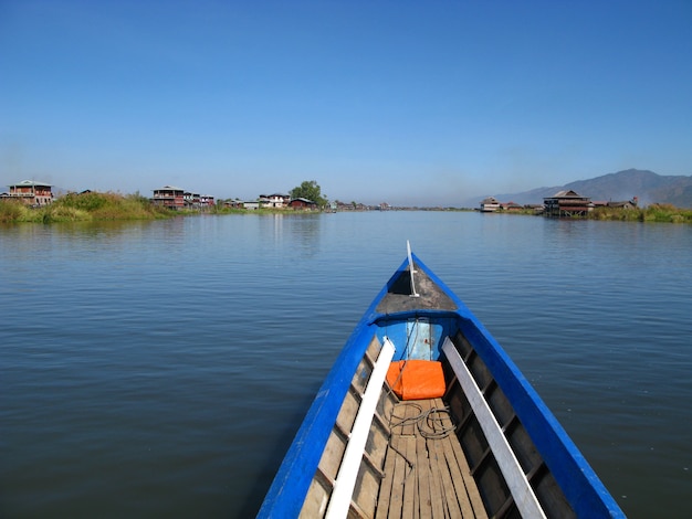 See Inle in den Bergen von Myanmar