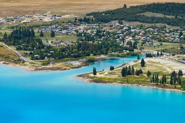 See Tekapo Blick vom Mount John