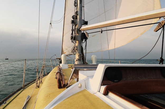 Segelboot in der Ukraine