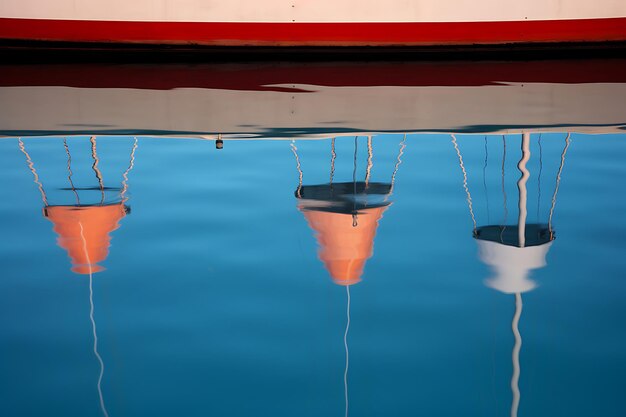 Foto segelboote im hafen