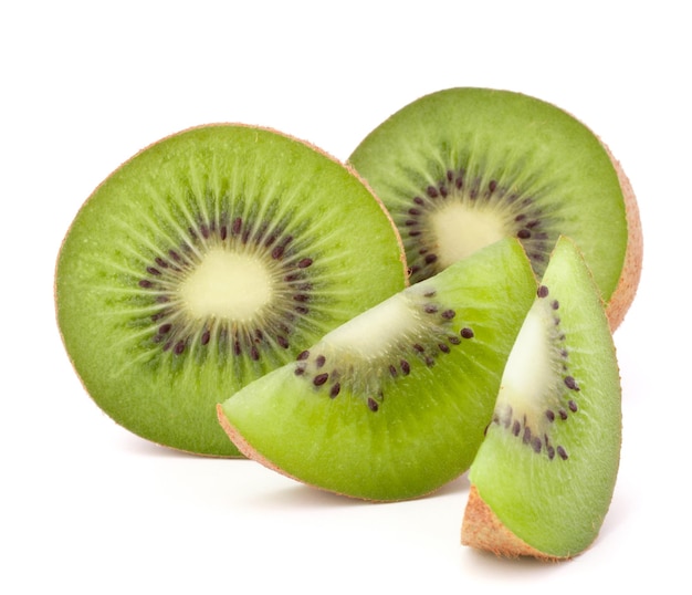 Segmentos fatiados de kiwi