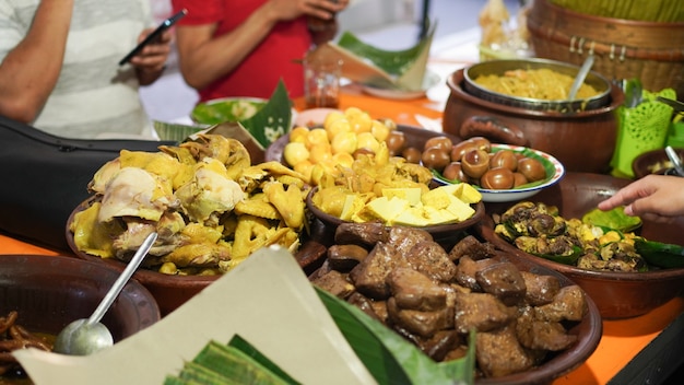 Sego Liwet - comida indonesia típica de Solo Java