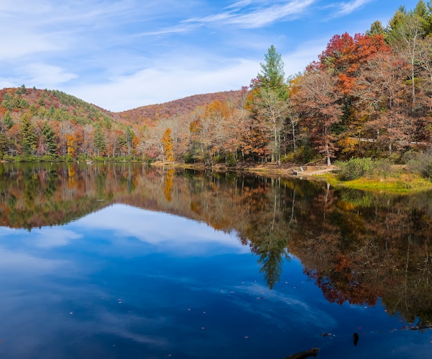 Segundo reflectoína no lago winfield scott