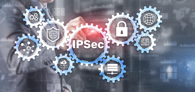 Segurança IP Protocolos de Proteção de Dados Tecnologia Azul Antecedentes IPSec