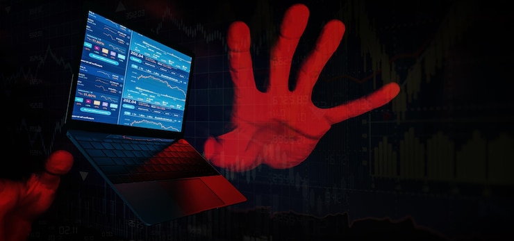 Foto seguridad cibernética informática y piratería