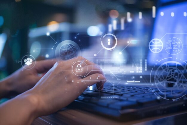 Seguridad cibernética Protección de datos Seguridad de la información y cifrado