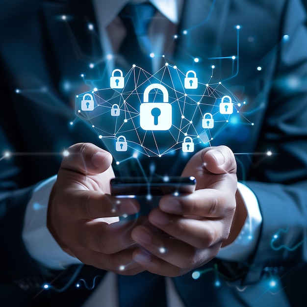 Seguridad cibernética Protección de datos Seguridad de la información y encriptación Tecnología de Internet