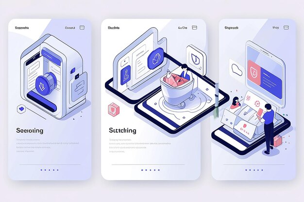 Seguridad de las compras en línea de Isometric Safe