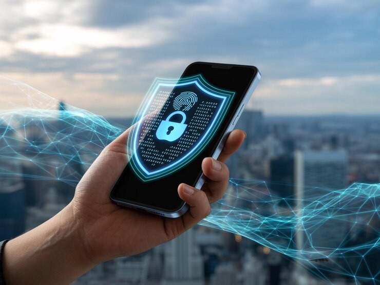 La seguridad de los dispositivos móviles es un escudo de ciberseguridad