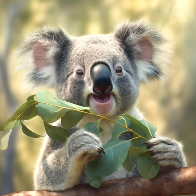 Foto sehvermögen von koala