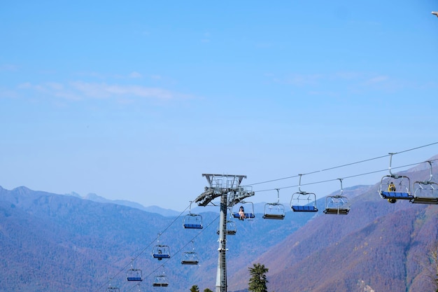 Seilbahn im Kaukasus