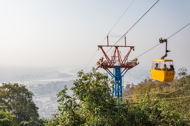 Foto seilbahn in haridwar