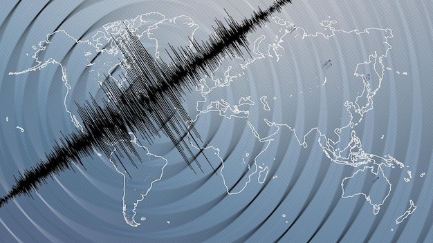 Seismische Aktivität Erdbeben Tokelau Karte Richterskala